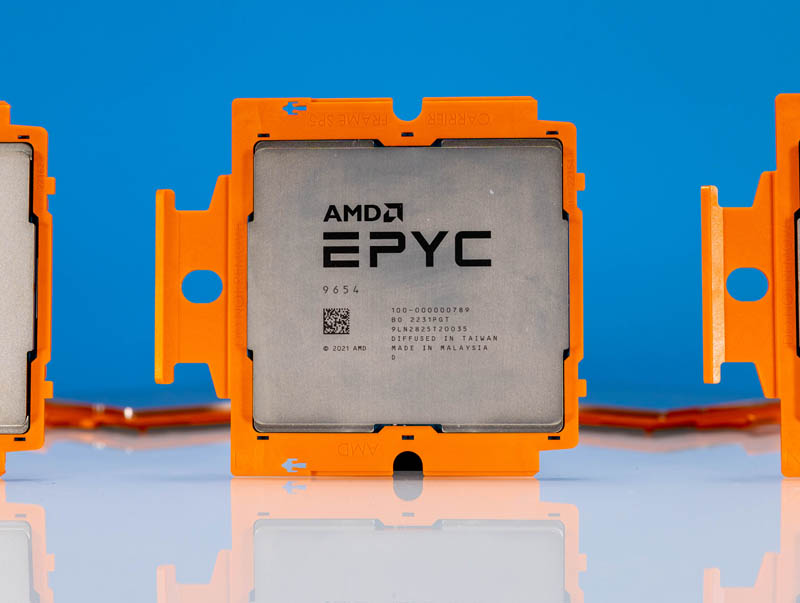 AMD EPYC 9654 — product family photo